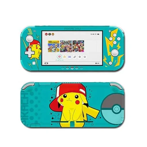 Pkm.store Sonstiges Merchandise-Hochwertige Pokemon Schutzfolien Fur Switch Lite Konsole - Verschiedene Motive