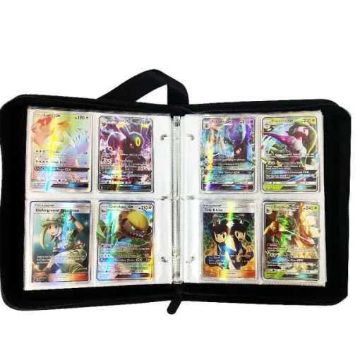 Pkm.store Pokemon Sammelalbum-Hochwertige Schutz- Und Sammeltasche Fur Pokemon Karten (200 Oder 400 Karten)