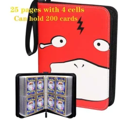 Pkm.store Pokemon Sammelalbum-Hochwertige Schutz- Und Sammeltasche Fur Pokemon Karten (200 Oder 400 Karten)