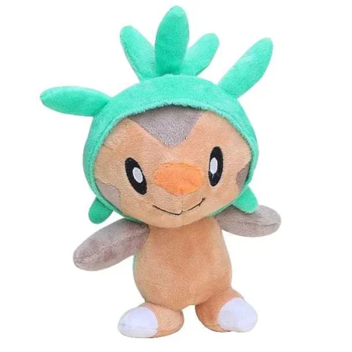 Pkm.store Pokemon Kuscheltiere-Igamaro / Chespin, Fynx / Fennekin Oder Froxy / Froakie Pokemon Stofftier (Ca. 17-24Cm)