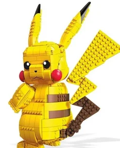 Pkm.store Pokemon Spielzeug-Jumbo Pikachu Mega Baustein Set Pokemon Figur