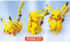Pkm.store Pokemon Bausteine-Jumbo Pikachu Mega Baustein Set Pokemon Figur
