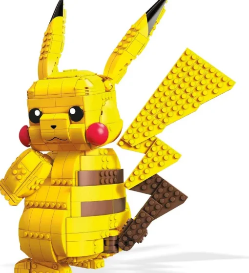 Pkm.store Pokemon Bausteine-Jumbo Pikachu Mega Baustein Set Pokemon Figur