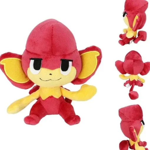 Pkm.store Pokemon Kuscheltiere-Kawaii Pokemon Victini Snivy Deerling Emolga Tepig Plusch Pokemon