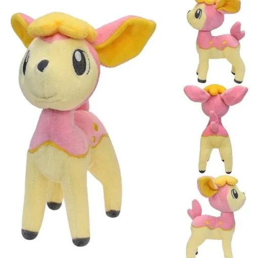 Pkm.store Pokemon Kuscheltiere-Kawaii Pokemon Victini Snivy Deerling Emolga Tepig Plusch Pokemon