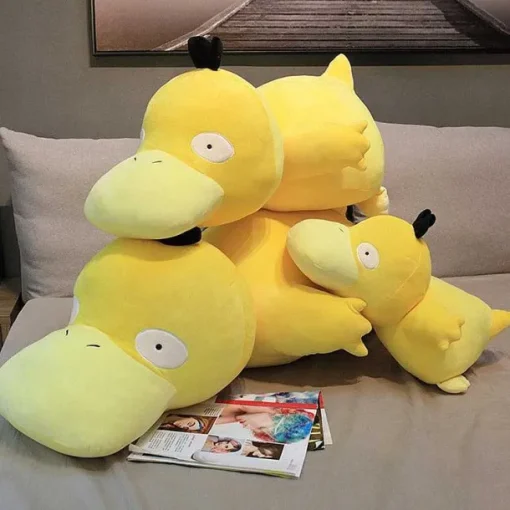 Pkm.store Xxl Pokemon-Kawaii Psyduck Enton Xxl Stoff Plusch Pokemon (Bis Zu 100Cm)