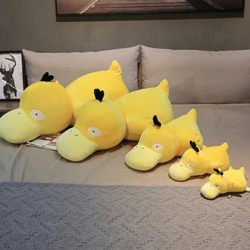 Pkm.store Xxl Pokemon-Kawaii Psyduck Enton Xxl Stoff Plusch Pokemon (Bis Zu 100Cm)