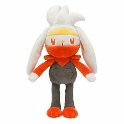 Pkm.store Pokemon Kuscheltiere-Kickerlo Raboot (30Cm - Pokemon Stofftier)