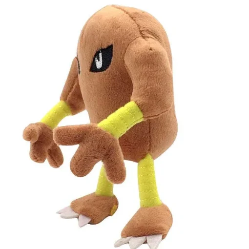 Pkm.store Pokemon Kuscheltiere-Kicklee Hitmonlee Stofftier Pokemon (Ca. 14Cm)