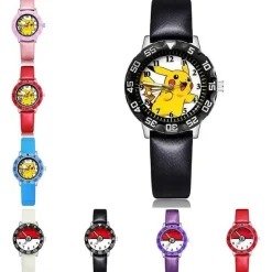 Pkm.store Uhren Und Wecker-Kinder Armbanduhr Mit Pikachu Oder Poke Ball Motiven