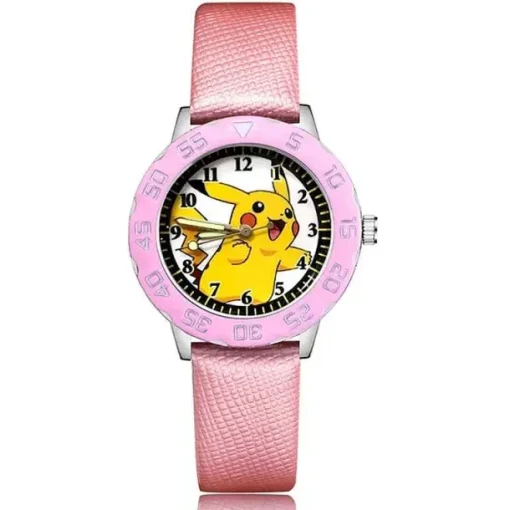 Pkm.store Uhren Und Wecker-Kinder Armbanduhr Mit Pikachu Oder Poke Ball Motiven