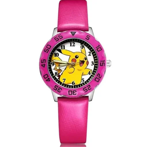 Pkm.store Uhren Und Wecker-Kinder Armbanduhr Mit Pikachu Oder Poke Ball Motiven