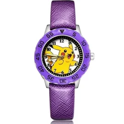 Pkm.store Uhren Und Wecker-Kinder Armbanduhr Mit Pikachu Oder Poke Ball Motiven