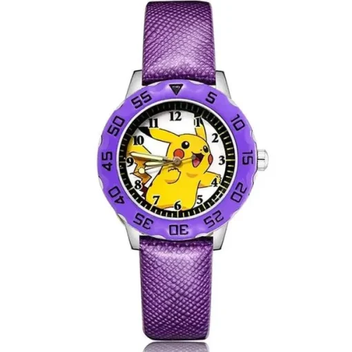 Pkm.store Uhren Und Wecker-Kinder Armbanduhr Mit Pikachu Oder Poke Ball Motiven
