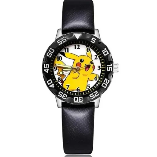 Pkm.store Uhren Und Wecker-Kinder Armbanduhr Mit Pikachu Oder Poke Ball Motiven