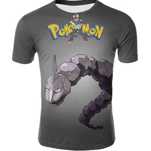 Pkm.store Sommer-Kinder T Shirts Pokemon Und Pikachu Motive