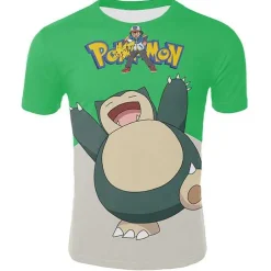Pkm.store Sommer-Kinder T Shirts Pokemon Und Pikachu Motive