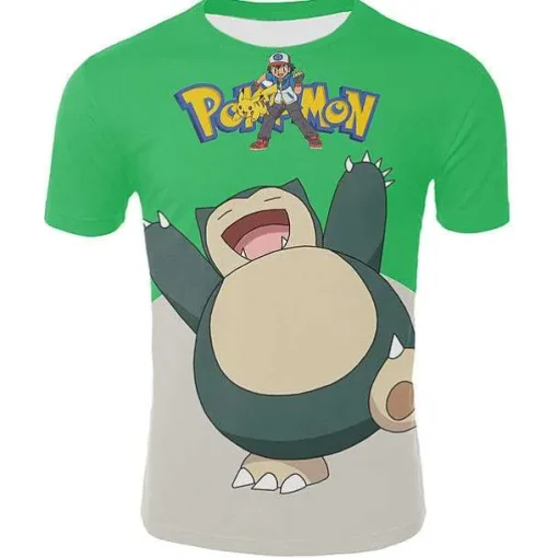 Pkm.store Sommer-Kinder T Shirts Pokemon Und Pikachu Motive