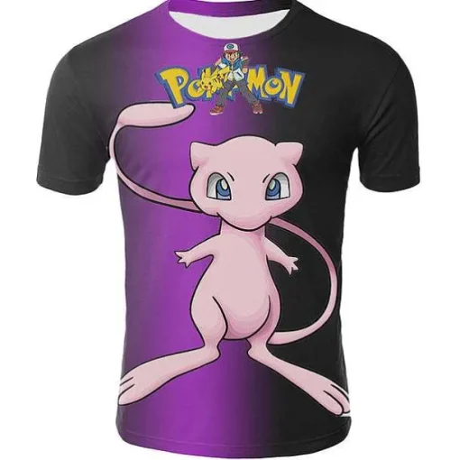 Pkm.store Sommer-Kinder T Shirts Pokemon Und Pikachu Motive