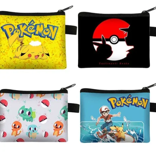 Pkm.store Sonstiges Merchandise-Kleine Geldborse - Pokemon Portemonnaie - Ideal Fur Kinder - Viele Motive
