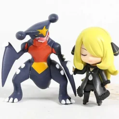 Pkm.store Pokemon Figuren-Knakrack / Garchomp & Cynthia Set Pokemon Figur (Ca. 10Cm)