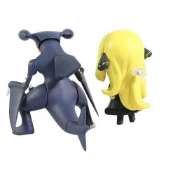 Pkm.store Pokemon Figuren-Knakrack / Garchomp & Cynthia Set Pokemon Figur (Ca. 10Cm)