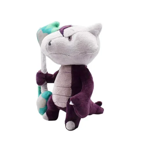 Pkm.store Pokemon Kuscheltiere-Knogga / Garagara Plusch - Stoff Pokemon (Ca. 21Cm)