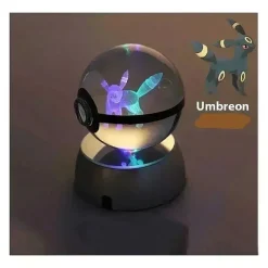 Pkm.store Sonstiges Merchandise-Kristall Pokeball Mit 3D Effekt Realxo Mewtu Pikachu Uvm.