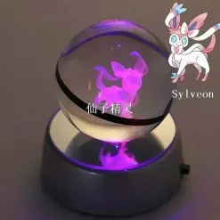 Pkm.store Sonstiges Merchandise-Kristall Pokeball Mit 3D Effekt Realxo Mewtu Pikachu Uvm.