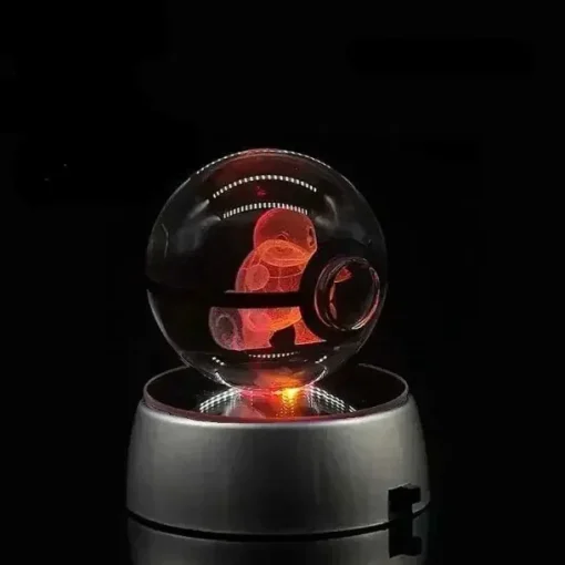 Pkm.store Sonstiges Merchandise-Kristall Pokeball Mit 3D Effekt Realxo Mewtu Pikachu Uvm.