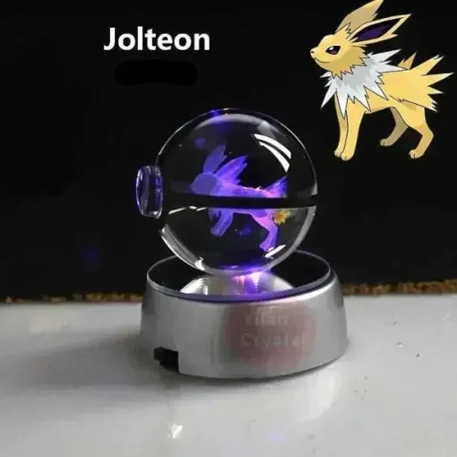 Pkm.store Sonstiges Merchandise-Kristall Pokeball Mit 3D Effekt Realxo Mewtu Pikachu Uvm.