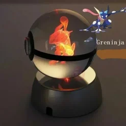 Pkm.store Sonstiges Merchandise-Kristall Pokeball Mit 3D Effekt Realxo Mewtu Pikachu Uvm.