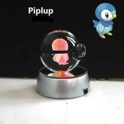 Pkm.store Sonstiges Merchandise-Kristall Pokeball Mit 3D Effekt Realxo Mewtu Pikachu Uvm.