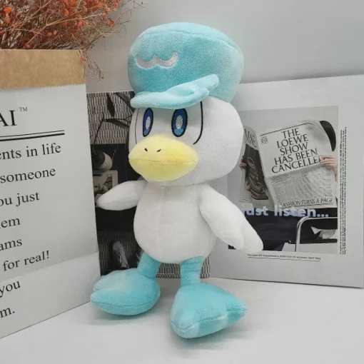 Pkm.store Pokemon Kuscheltiere-Kwaks Quaxly Pluschtier Pokemon (Ca. 22X29Cm)