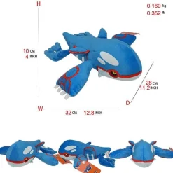 Pkm.store Pokemon Kuscheltiere-Kyogre Pluschtier Pokemon (Ca. 28Cm)