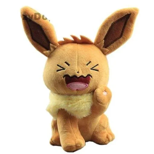 Pkm.store Pokemon Kuscheltiere-Lachende Pokemon Stoftiere (Pikachu, Eevee, Wobbuffet, Ditto, Audino, Combee)