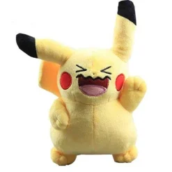 Pkm.store Pokemon Kuscheltiere-Lachende Pokemon Stoftiere (Pikachu, Eevee, Wobbuffet, Ditto, Audino, Combee)