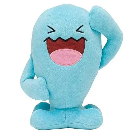 Pkm.store Pokemon Kuscheltiere-Lachende Pokemon Stoftiere (Pikachu, Eevee, Wobbuffet, Ditto, Audino, Combee)