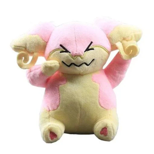 Pkm.store Pokemon Kuscheltiere-Lachende Pokemon Stoftiere (Pikachu, Eevee, Wobbuffet, Ditto, Audino, Combee)