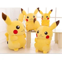 Pkm.store Pokemon Kuscheltiere-Lachender Pikachu Stofftier Kuscheltier In Verschiedenen Grosen (20-45Cm)