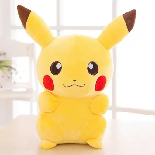 Pkm.store Pokemon Kuscheltiere-Lachender Pikachu Stofftier Kuscheltier In Verschiedenen Grosen (20-45Cm)