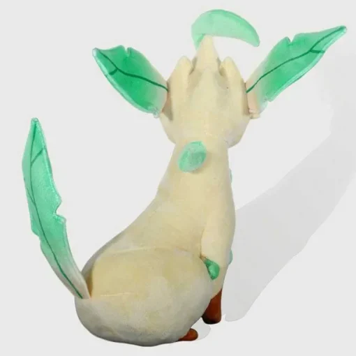 Pkm.store Pokemon Kuscheltiere-Leafeon Folipurba Pluschfigur Pokemon (Ca. 32Cm)
