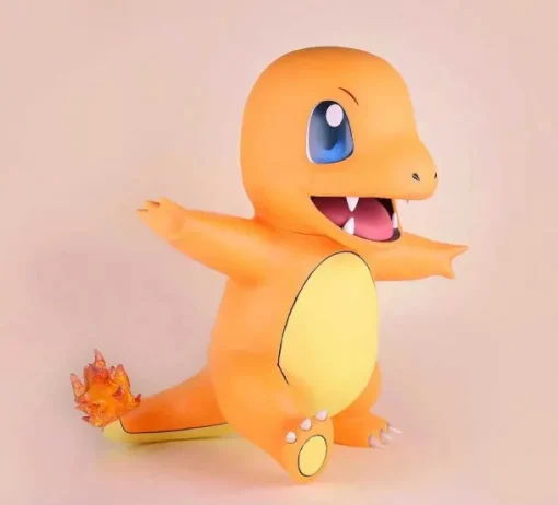 Pkm.store Xxl Pokemon-Lebensgroser Glumanda Charmander Pokemon (Ca. 46Cm)