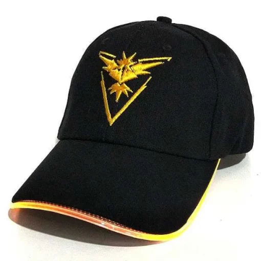 Pkm.store Pokemon Mützen & Caps-Led Pokemon Go Cap - Leuchtet Im Dunkeln!