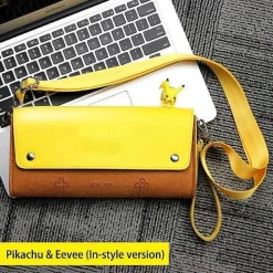 Pkm.store Sonstiges Merchandise-Leder Schutztasche Pokemon Pikachu Design Fur Switch Konsolen