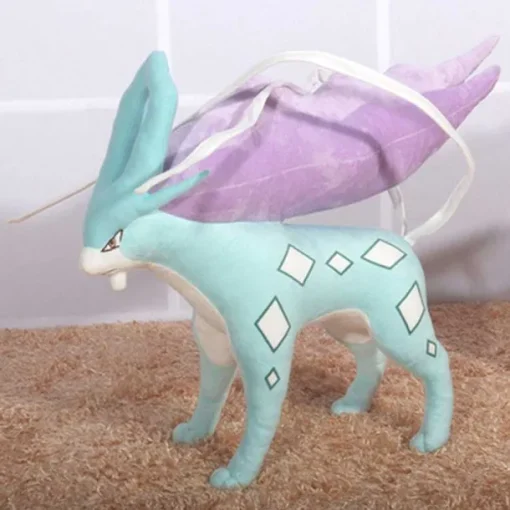 Pkm.store Pokemon Kuscheltiere-Legendares Suicune Pokemon Pluschtier (Ca. 42Cm)