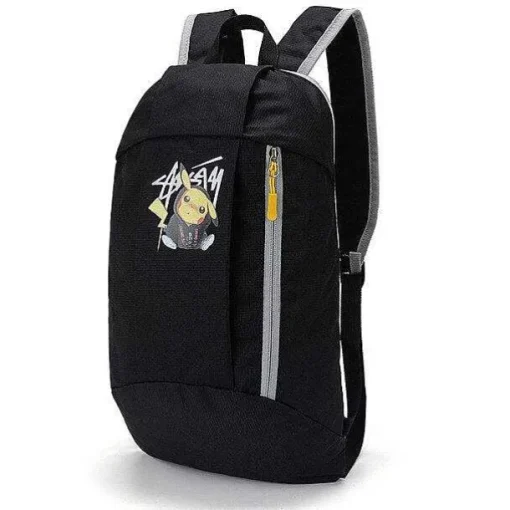 Pkm.store Rucksäcke & Taschen-Leichter Rucksack Mit Pokemon Pikachu Motiv In Verschiedenen Farben