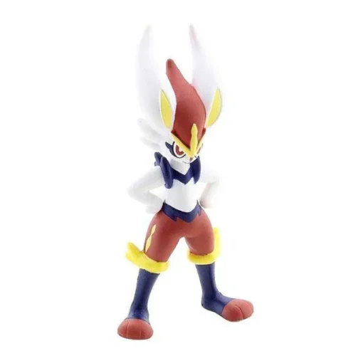 Pkm.store Pokemon Unite-Liberlo Cinderace Pokemon Figur - Moncolle Ms-35 Liberlo