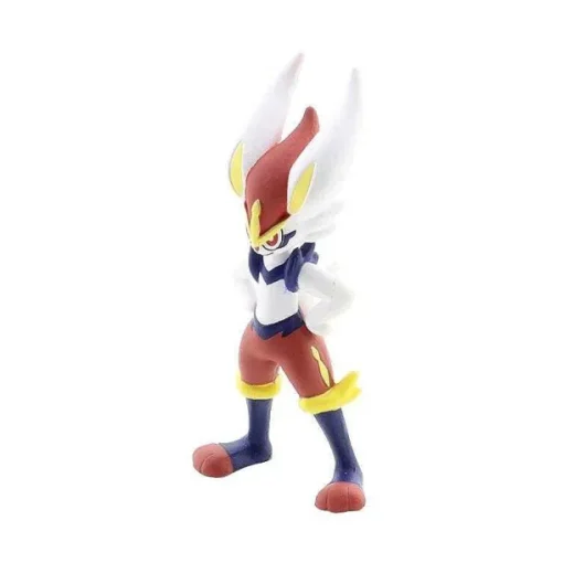 Pkm.store Pokemon Unite-Liberlo Cinderace Pokemon Figur - Moncolle Ms-35 Liberlo