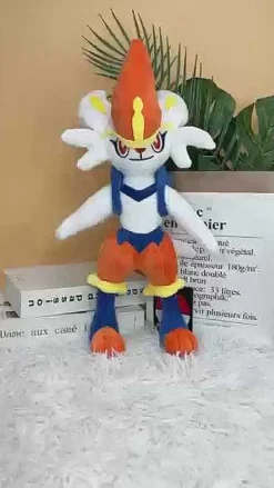 Pkm.store Pokemon Kuscheltiere-Liberlo Cinderace Pokemon Pluschtier (Ca. 40Cm)